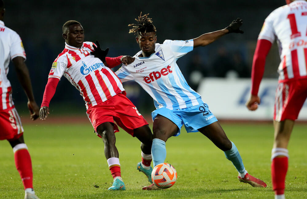 Edmund Ado u dresu subotičkog Spartaka protiv Crvene zvezde