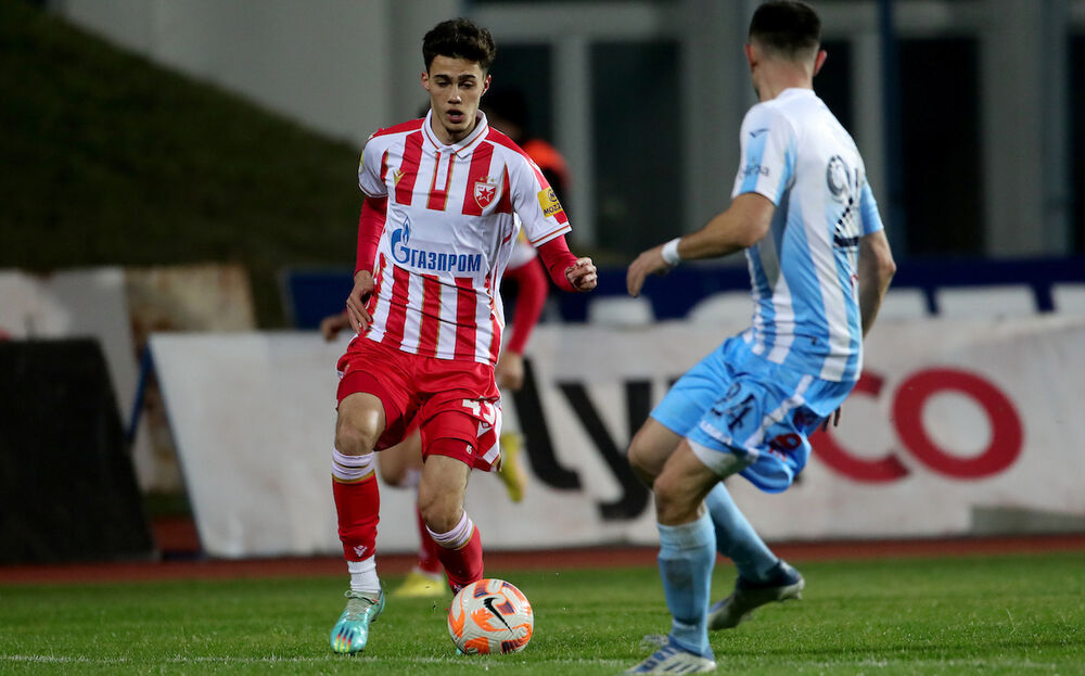 Nikola Mituljikić u dresu Crvene zvezde