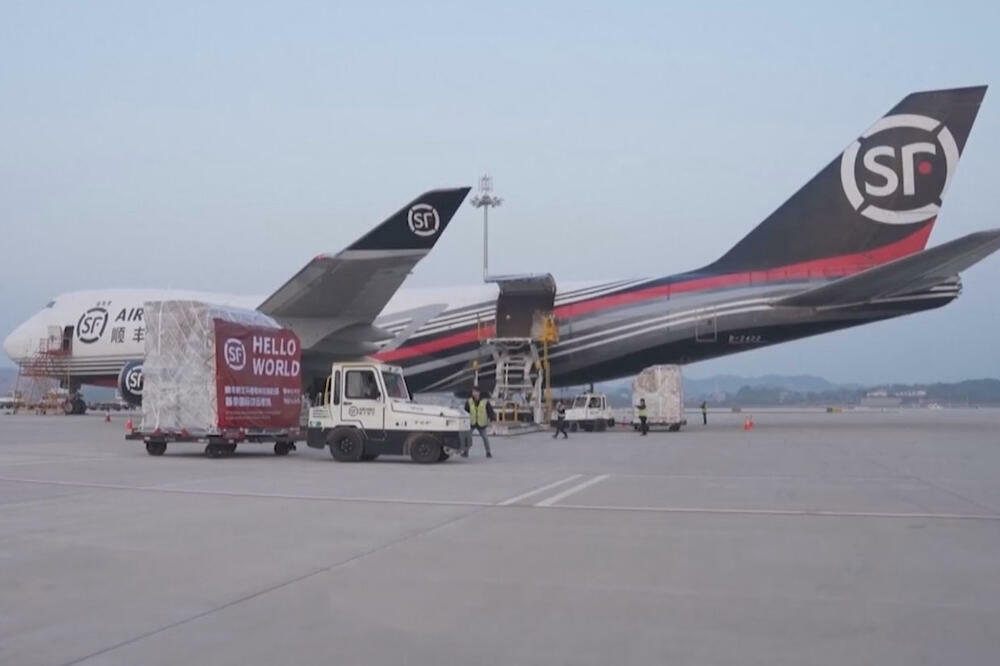 Otvorena nova teretna avionska linija između Kine i Evrope (VIDEO)