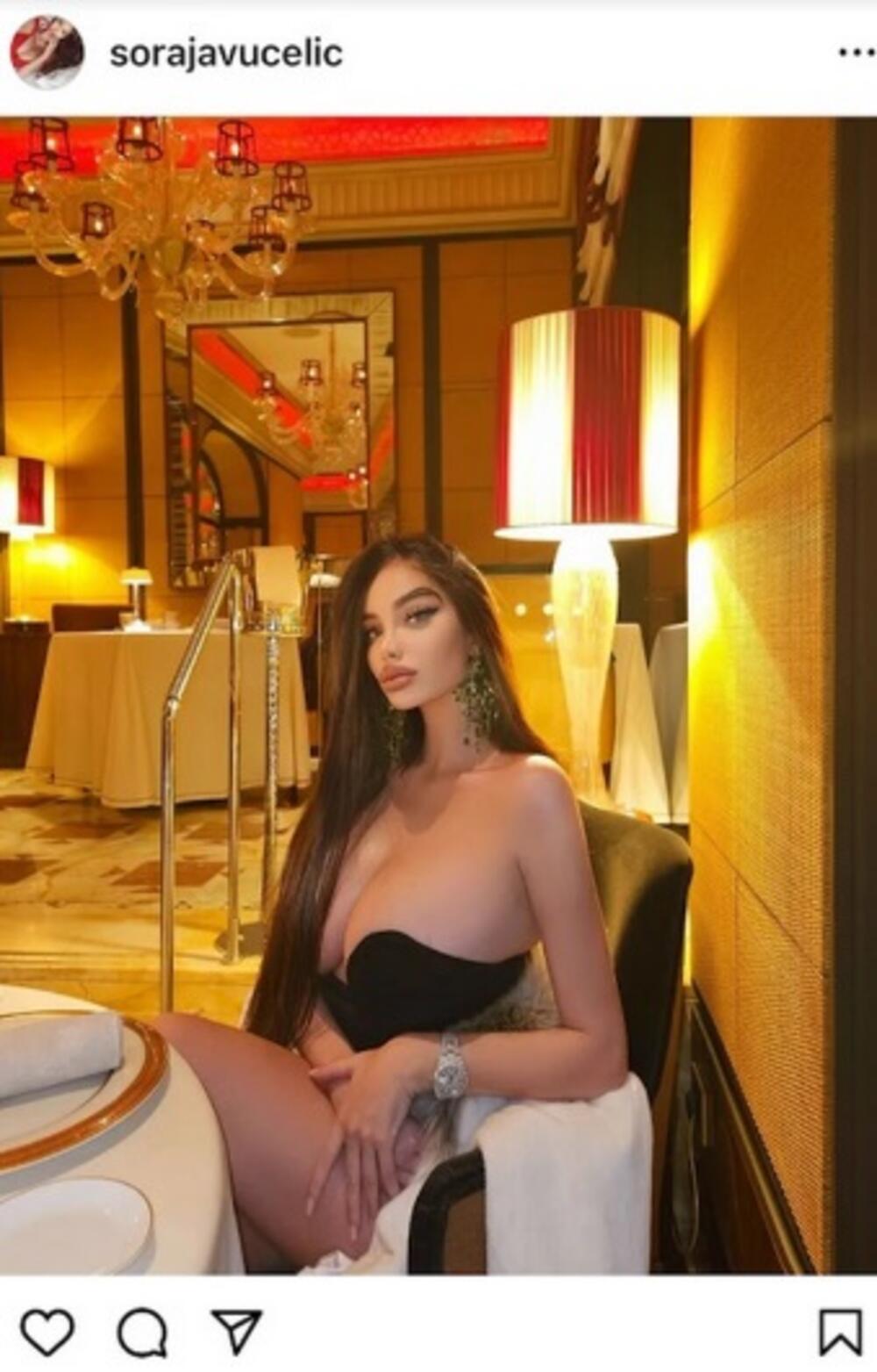 Soraja je ubrzo obrisala fotografiju sa svog profila.