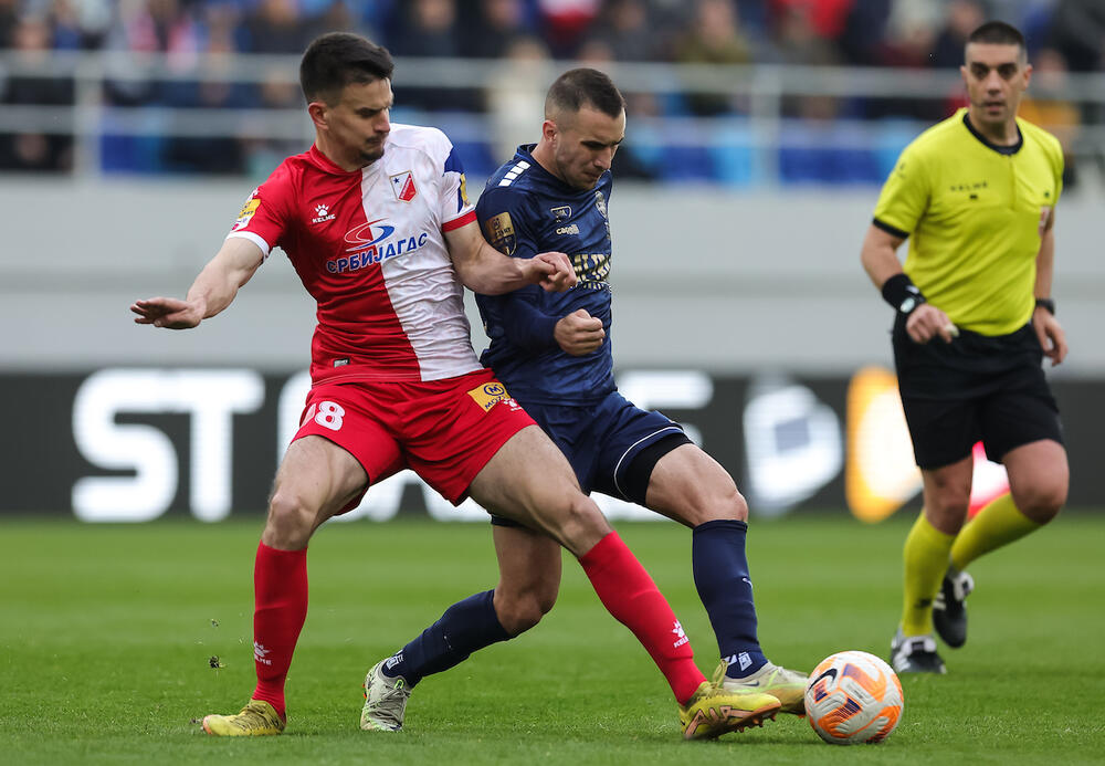 Detalj sa utakmice TSC-a i Vojvodine u Bačkoj Topoli