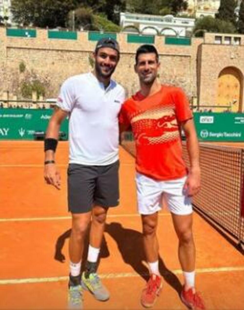 Novak Đoković, Monte Karlo, Mateo Beretini