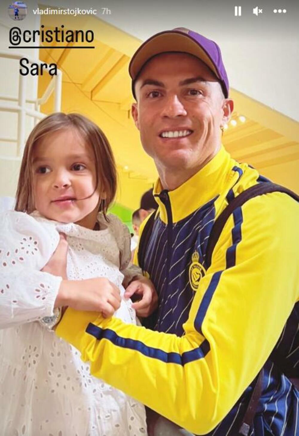Sara Stojković, Kristijano Ronaldo