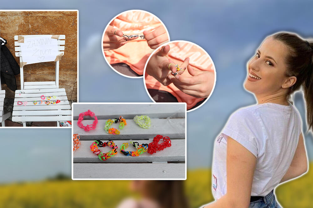 DEVOJČICE (10) DRŽE ČAS HUMANOSTI U KOSOVSKOJ: Prodaju NARUKVICE za lečenje Mine Pošarac, A NI NE POZNAJU JE (FOTO)