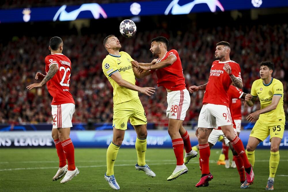 Detalj sa utakmice Benfike i Intera