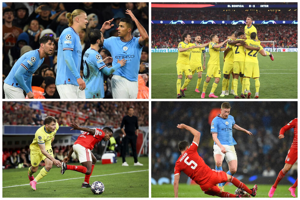 SITI PREGAZIO BAJERN! "Građani" kaznili sve greške Bavaraca, Inter dvaput pogađao u Lisabonu (VIDEO/FOTO)