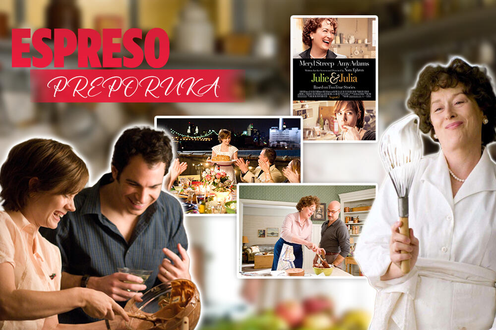 ESPRESO PREPORUKA ZA FILM: Paralelan život dve izvrsne kuvarice inspirisan istinitim događajima "DŽULI I DŽULIJA"