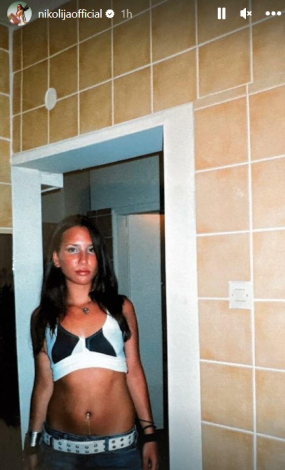 Nikolija Jovanović u tinejdžerskim danima