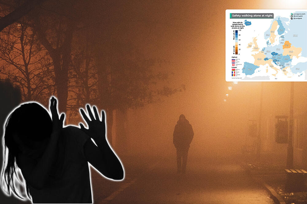 OSEĆATE LI SE BEZBEDNO DOK SAMI ŠETATE NOĆU? Odgovori iz Espresove ANKETE će vas naterati da se DOBRO ZAMISLITE