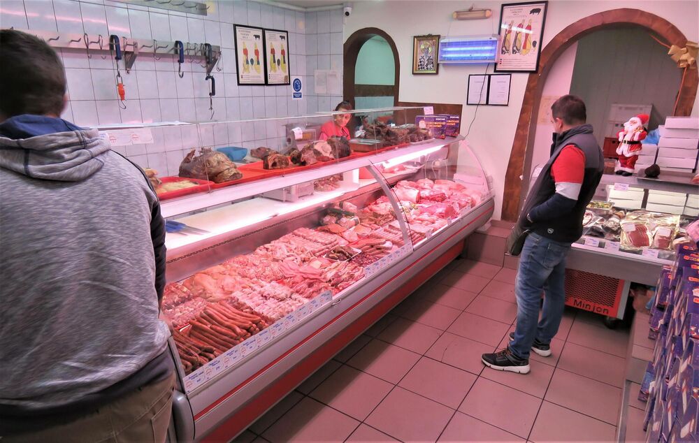 Pečenje, meso, mesara