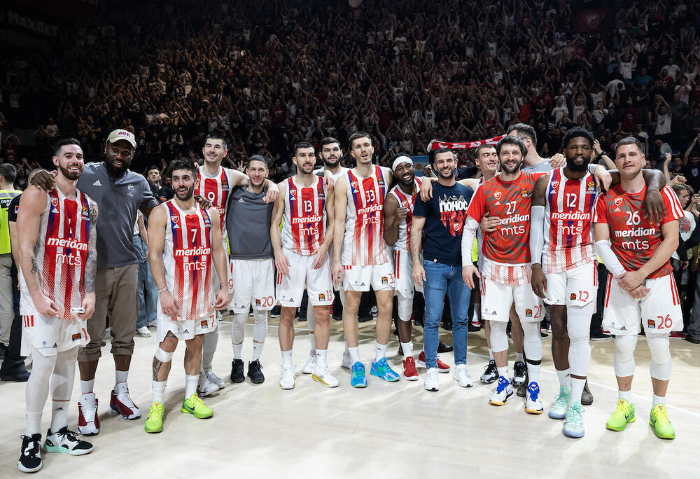 Košarkaši Crvene zvezde