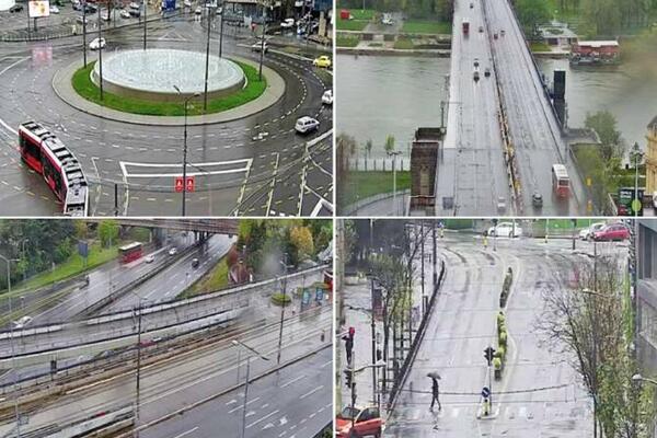 BEOGRAD GOTOVO PRAZAN: Na ulicama nema ŽIVE DUŠE, evo šta se dešava u CENTRU GRADA (FOTO)