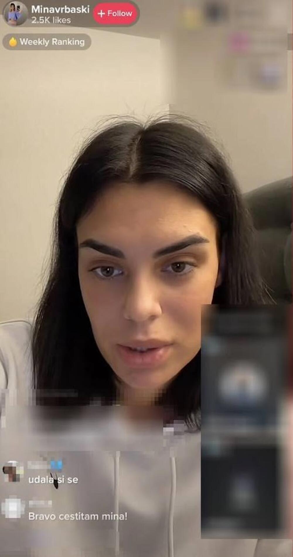 N aptanje pratilaca da li se udala, Mina Vrbaški je potvdila informaciju