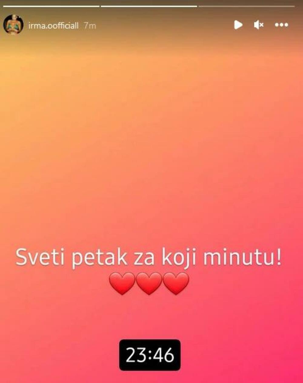 Irma Sejranić slavi Veliki petak