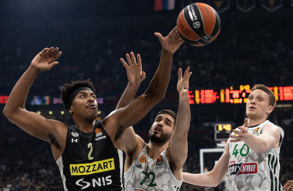 Detalj sa meča između Partizana i Panatinaikosa