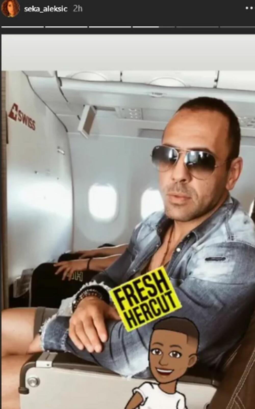 Seka pokazala novi izgled supruga Veljka