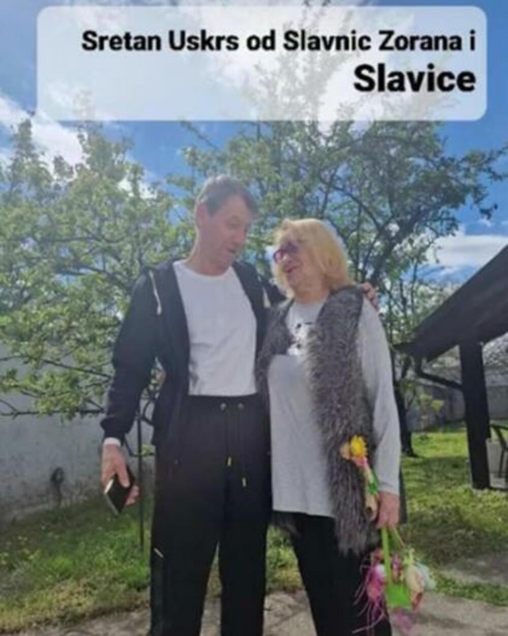 Moka Slavnić sa Slavicom