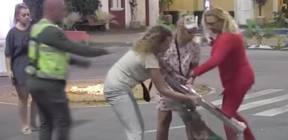 - Pustite me, tresem se, tresem se - govorila je Miljana, pa se obratila Lazaru.