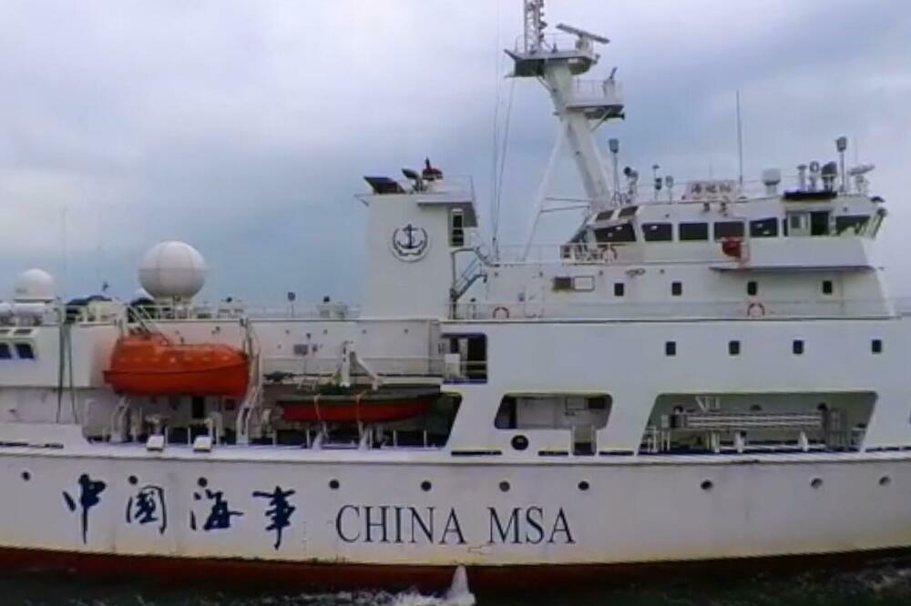 Patrola brodom u Tajvanskom moreuzu