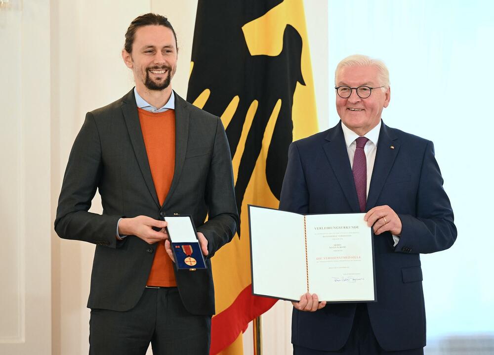 Neven Subotić i Frank Valter Štajnmajer