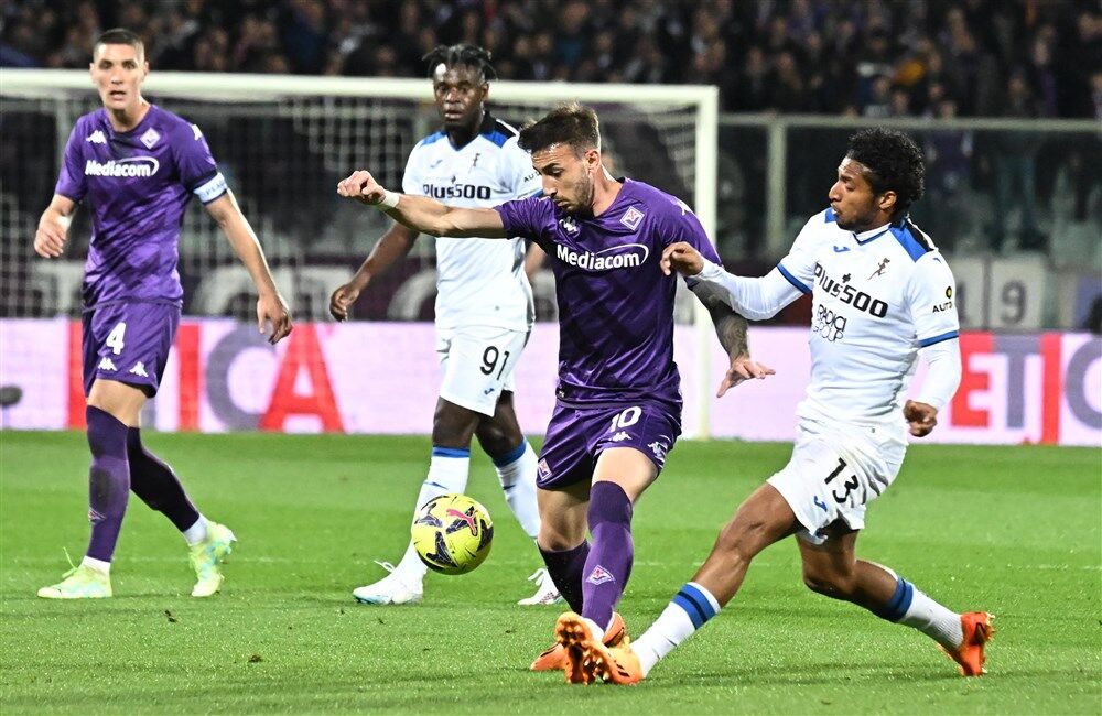 Detalj sa Meča Atalanta - Fjorentina 