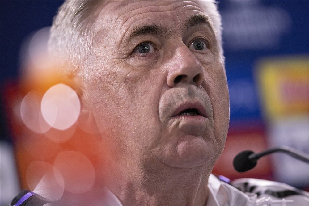 Karlo Anćeloti na konferenciji za medije pred utakmicu Čelsija i Real Madrida