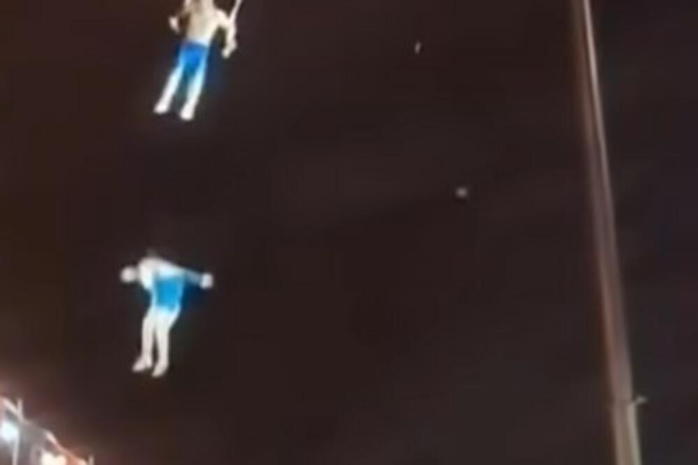 AKROBATKINJA PALA SA VISINE OD 10 METARA, NIJE JOJ BILO SPASA: Šokirana publika VRIŠTALA (UZNEMIRUJUĆ VIDEO)
