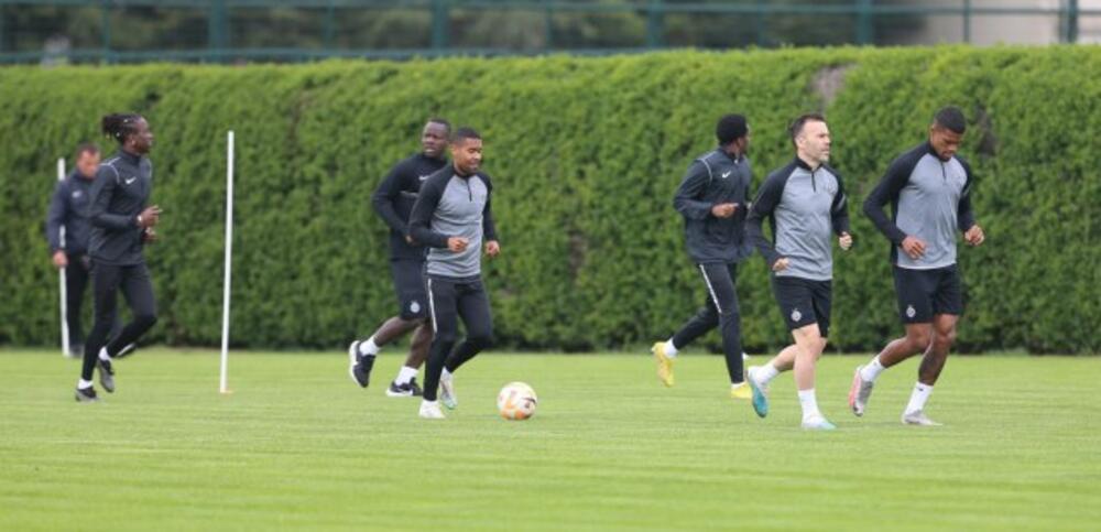 Dijabate na treningu Partizana