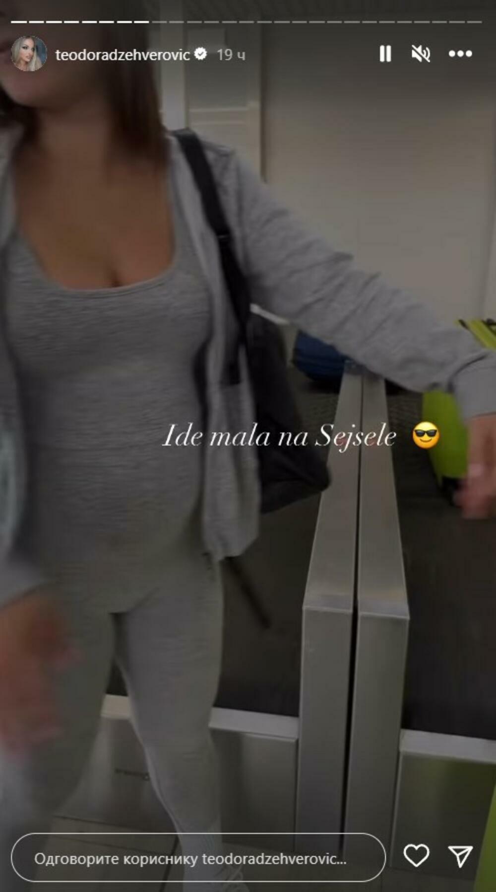  Teodora je rešila da napusti Srbiju, pa je tako spakovala kofere