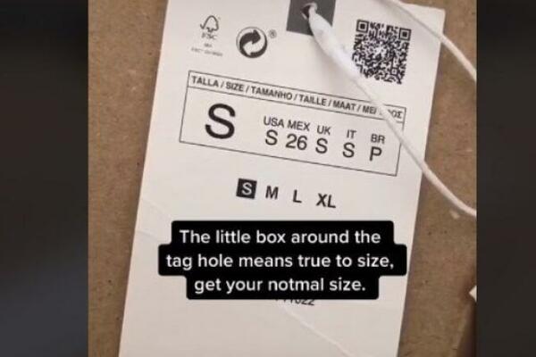 NIKAD NE BISTE POGODILI ZNAČENJE SIMBOLA NA ETIKETAMA "ZARE": Ovo niko nije znao do OVOG TRENUTKA (VIDEO)