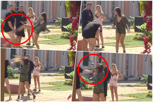 ČEKA SE HITNA REAKCIJA PRODUKCIJE! ŽESTOKO SE POTUKLI ZVEZDAN I ANĐELA: Padali ŠAMARI, a onda i ŠUTIRANJE NOGOM