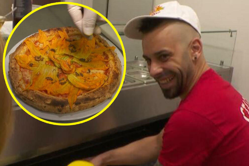 PICA MAJSTOR IZ SRBIJE PRAVI PICU SA CVRČCIMA USRED TRSTA: Nije jeftina, a evo šta na to kažu Italijani