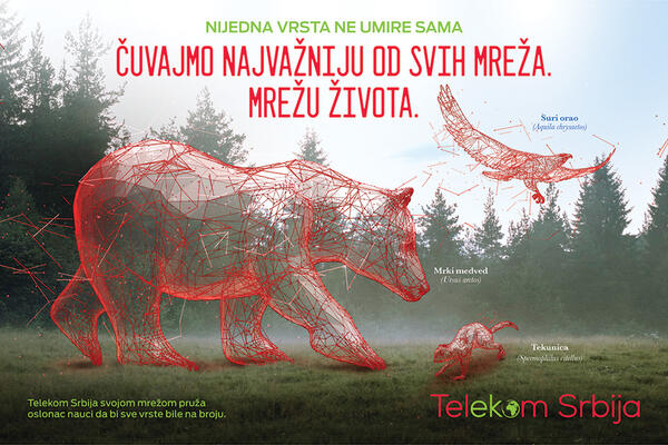 Telekom Srbija svojom mrežom pruža oslonac nauci da bi sve vrste bile na broju