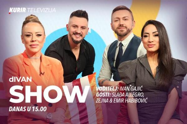 DVA SATA ZABAVE U EMISIJI „DIvan show“: Slađa Alegro, Zejna i Emir kakve do sada niste upoznali!