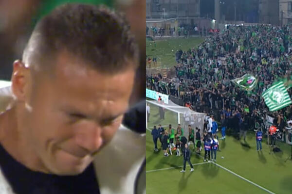 ZVEZDA SLAVILA, BAHAR PLAKAO: Navijači Makabija su ovo SKANDIRALI treneru i naterali ga na suze! (VIDEO)