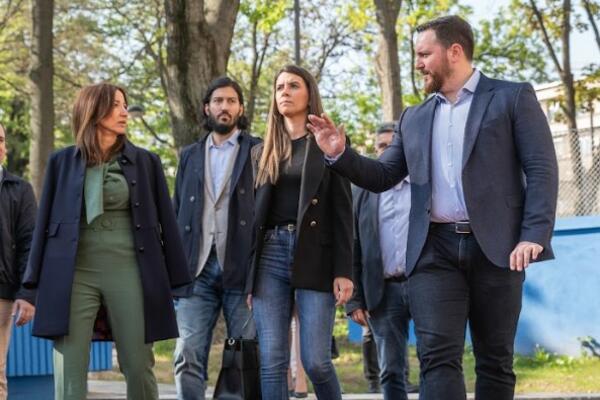 Uređeno dvorište vrtića ,,Skadarlija” na Starom gradu