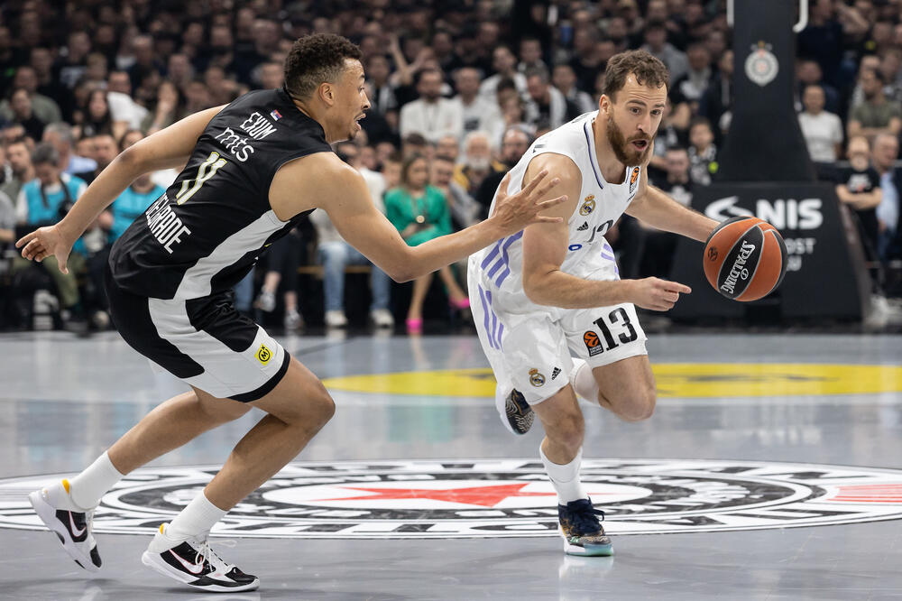 ČETIRI PUTA VIŠE MEČEVA OD PARTIZANA! Real daleko iskusniji u plej-ofu Evrolige (FOTO)