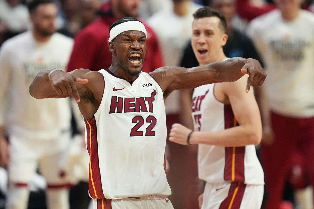 KLICALI MU 'MVP, MVP', ON SE NE SLAŽE: Batlerovih 56 su 4. najbolji skor u istoriji NBA plej-ofa, GAZDA je na vrhu!