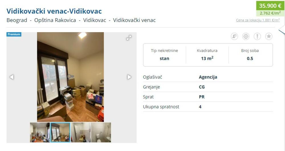 Garsonjera Vidikovac