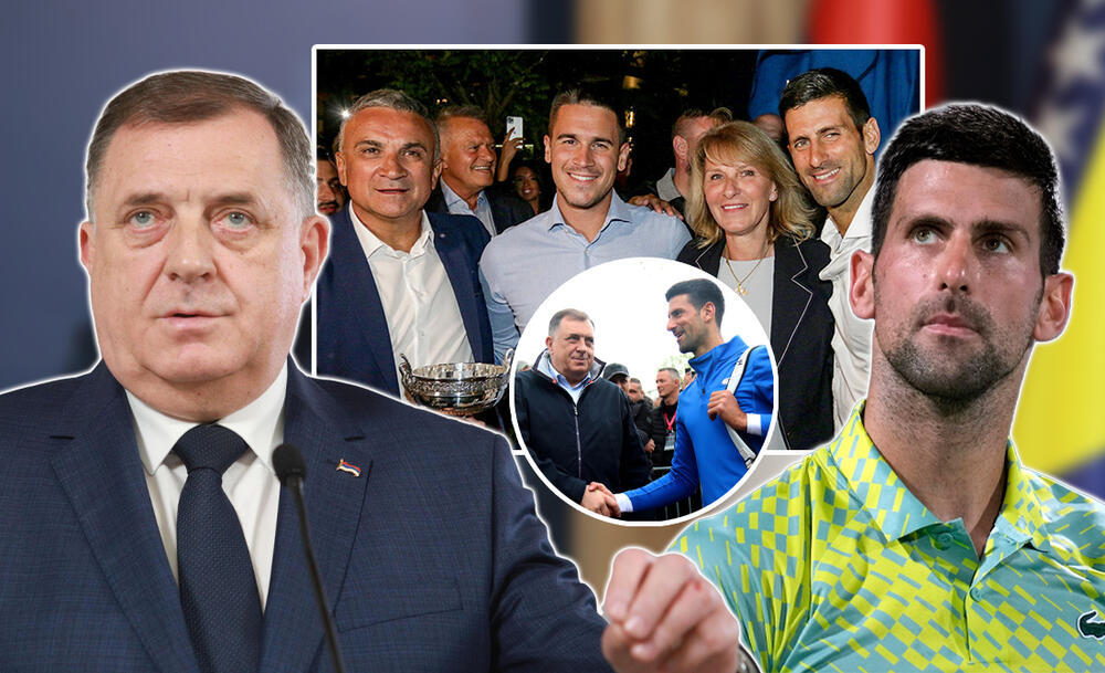 Milorad Dodik, Djokovic, Novak Đoković