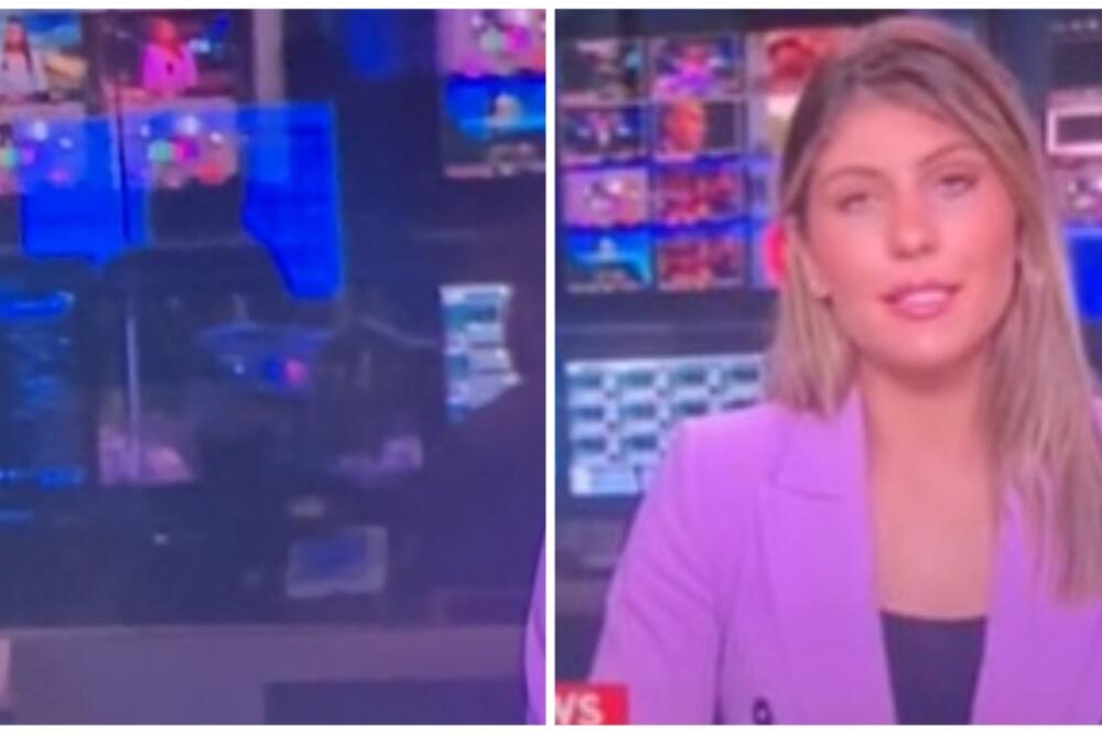 VODITELJKA IZVEŠTAVALA O NESTALOJ ŽENI, A KAMERA UHVATILA KOLEGU U BIZARNOJ SITUACIJI: Haos u PROGRAMU UŽIVO! VIDEO
