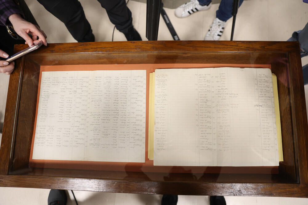 Zapisi imena dece koju je spasila Diana Budisavljević