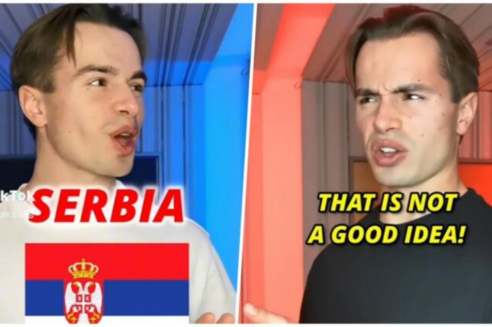 AMERIČKI TIKTOKER OBJAVIO "VODIČ ZA PREŽIVLJAVANJE U SRBIJI":Srbi ne prestaju da KOMENTARIŠU, pazite ŠTA je URADIO!