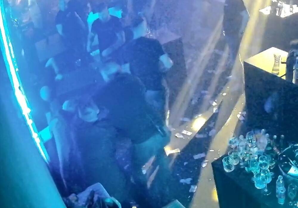 Deo snimka sa nadzornih kamera 