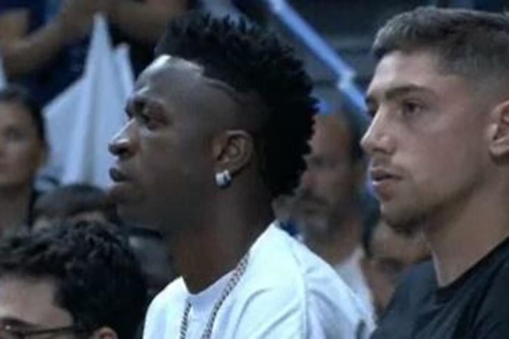 FUDBALSKE ZVEZDE REALA GLEDAJU PARTIZAN U MADRIDU: Bili su raspoloženi, a onda im se smrklo... (FOTO)