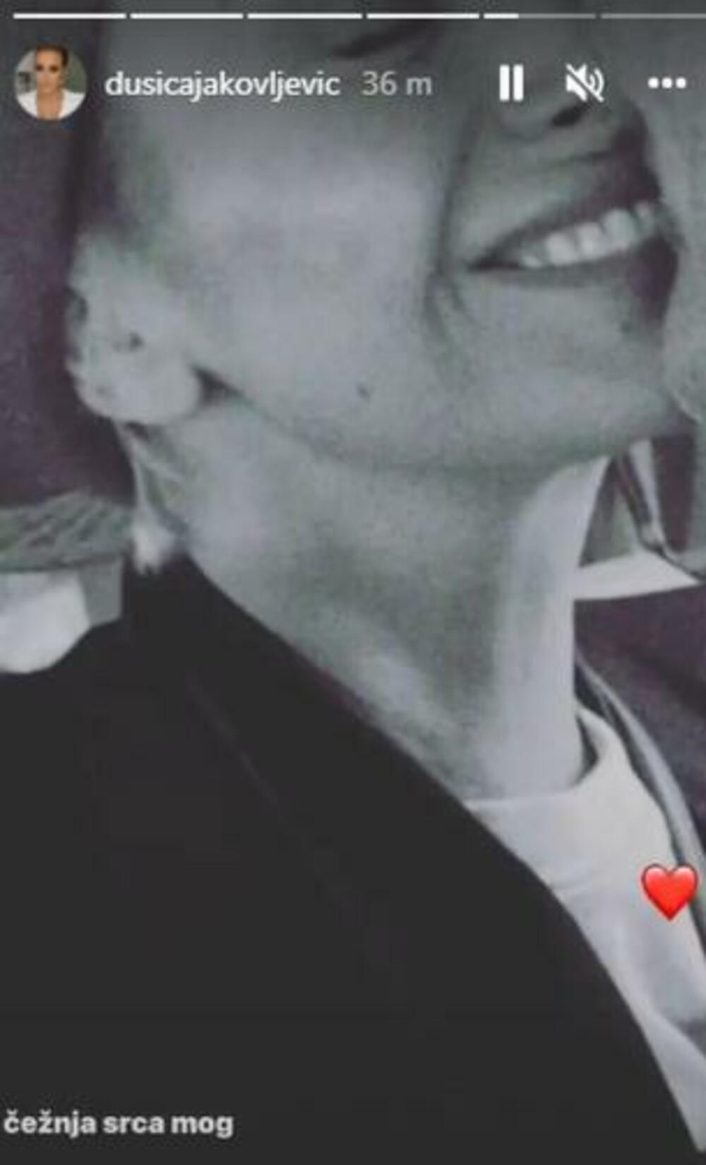 Dušicu gotovo nikad nismo videli u ovako romantičnom izdanju