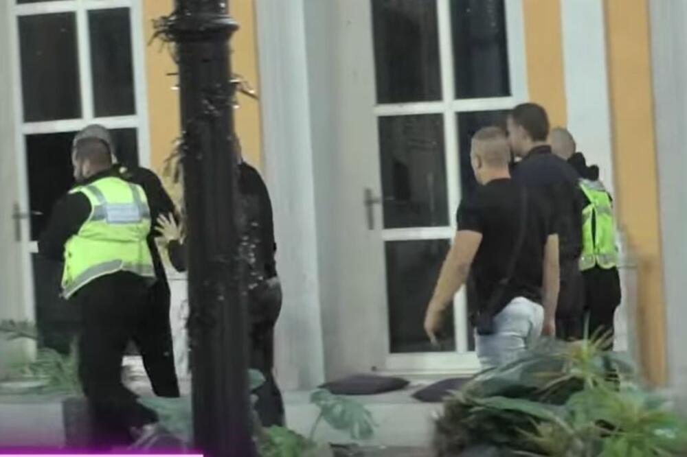 OVO NISTE MOGLI DA VIDITE NA TV-U: Anđela trčala da SMIRI Zvezdana, a onda ju je OBEZBEĐENJE GURNULO I OTERALO