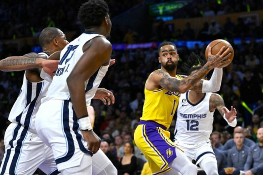 SA NJIM SU LEJKERSI OPET MOĆNI, ZGROMILI SU MEMFIS: Rasel zasenio Lebrona i vodio LA do polufinala Zapada! (VIDEO)