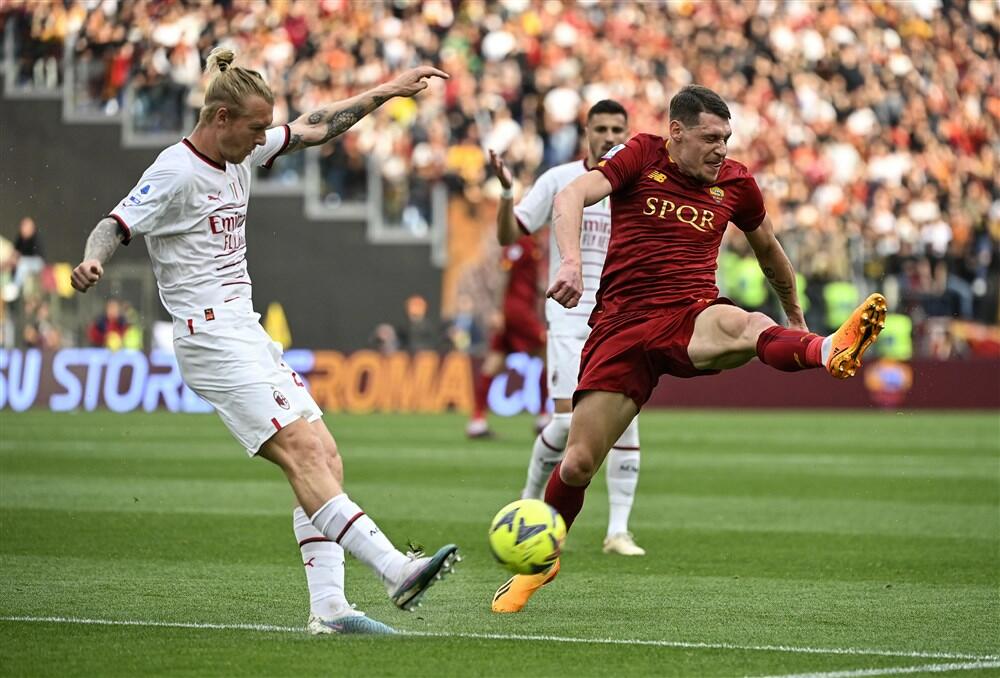 Detalj sa utakmice Rome i Milana
