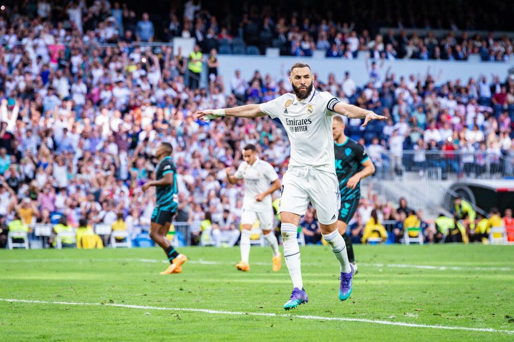 HET-TRIK KARIMA BENZEME! Treći u aprilu za četvrto mesto u istoriji španskog prvenstva (FOTO)